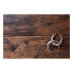 Load image into Gallery viewer, Horseshoes - Peel &amp; Stick Photo Chalkboard, includes a chisel tip chalk marker
