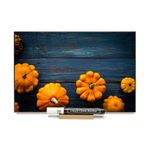 Load image into Gallery viewer, &quot;Pumpkins On Blue Barnboard&quot;  PHOTO CHALKBOARDS  Includes Chalkboard, Chalk Marker &amp; Pen
