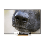 Load image into Gallery viewer, &quot;Dog Black Nose&quot;  PHOTO CHALKBOARD  Includes Chalkboard, Chalk Marker and Stand
