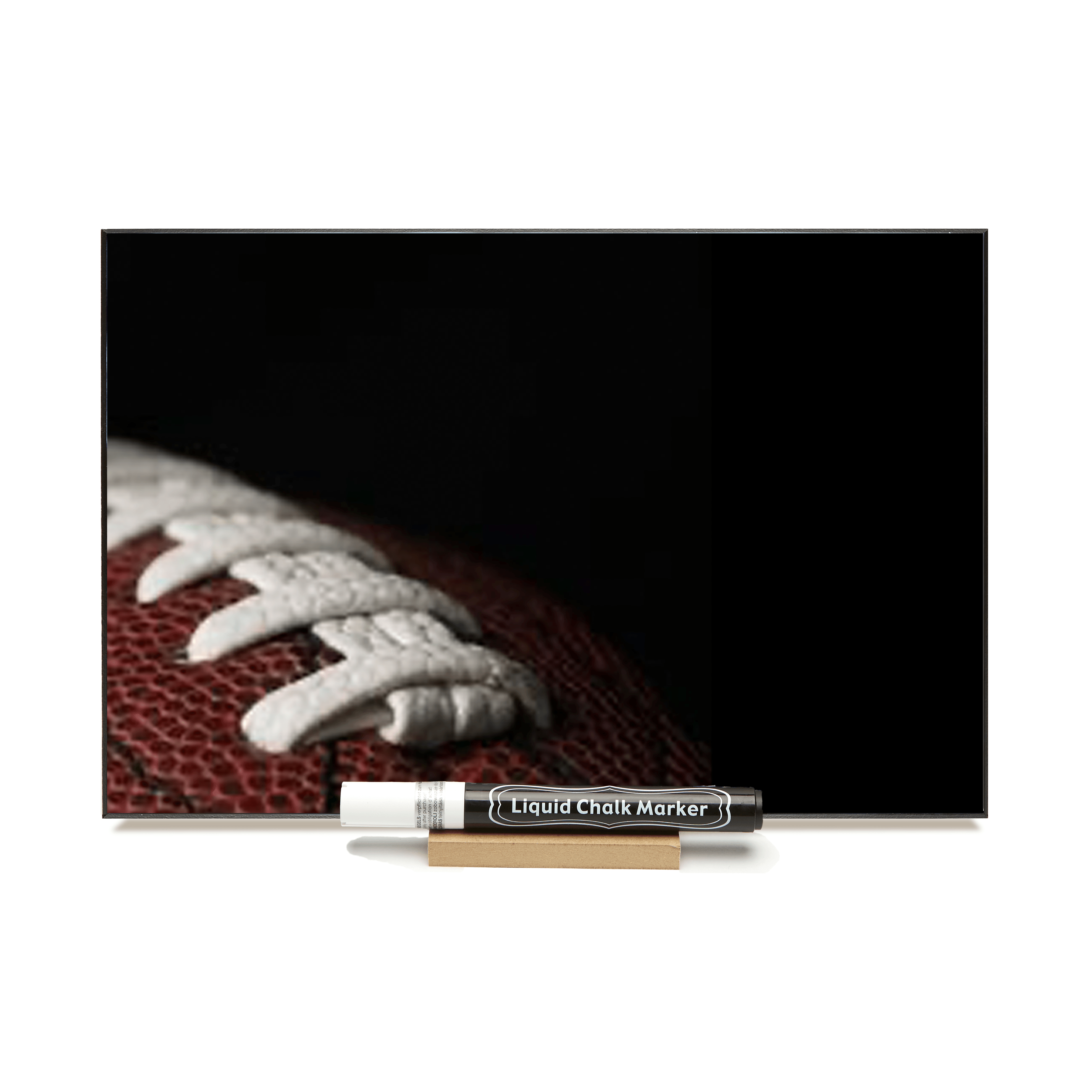 "Football" PHOTO CHALKBOARD  Includes Chalkboard, Chalk Marker & Stand