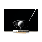 Load image into Gallery viewer, &quot;B &amp; W Golf&quot;  PHOTO CHALKBOARD  Includes Chalkboard, Chalk Marker and Stand
