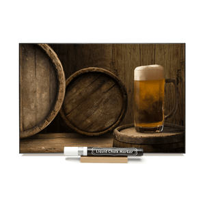"Mug of Beer"   PHOTO CHALKBOARD Includes Chalkboard, Chalk Marker and Stand