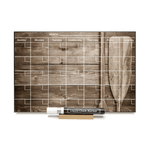 Load image into Gallery viewer, &quot;Paddle&quot; Calendar PHOTO  CHALKBOARD Includes Chalkboard, Chalk Marker and Stand
